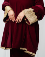 Valet kaftan in marron color from YouMadeline Winter Collection